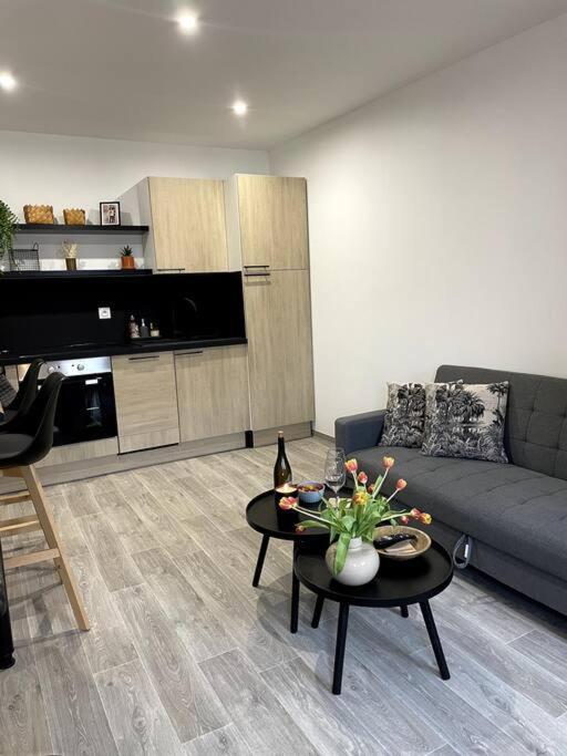 Bel Appartement Sur Cour Plein Centre Ville Et Parking 물랭 외부 사진